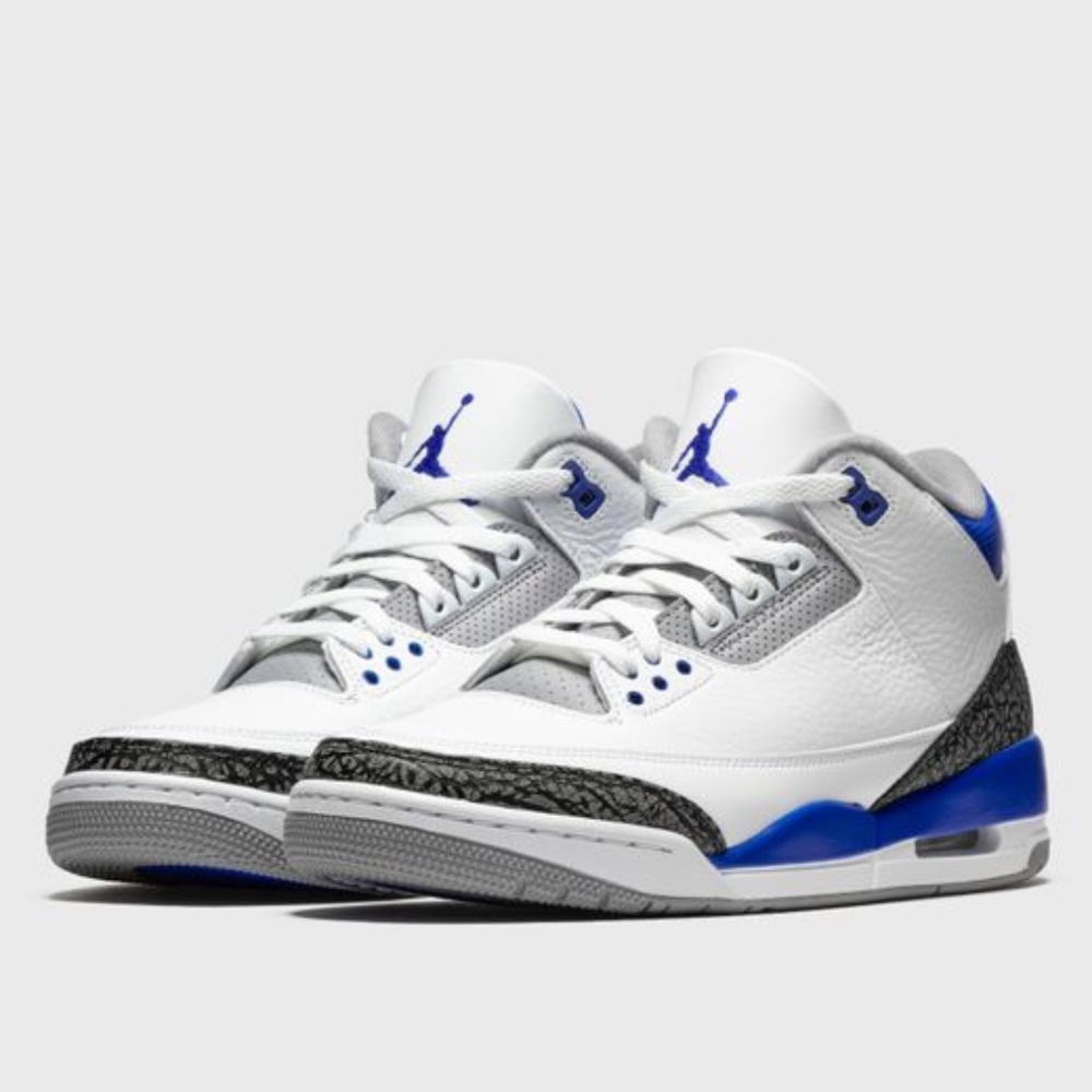 Air jordan retro 3 racer blue 6.5y